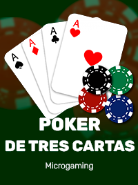 Poker de tres cartas Microgaming